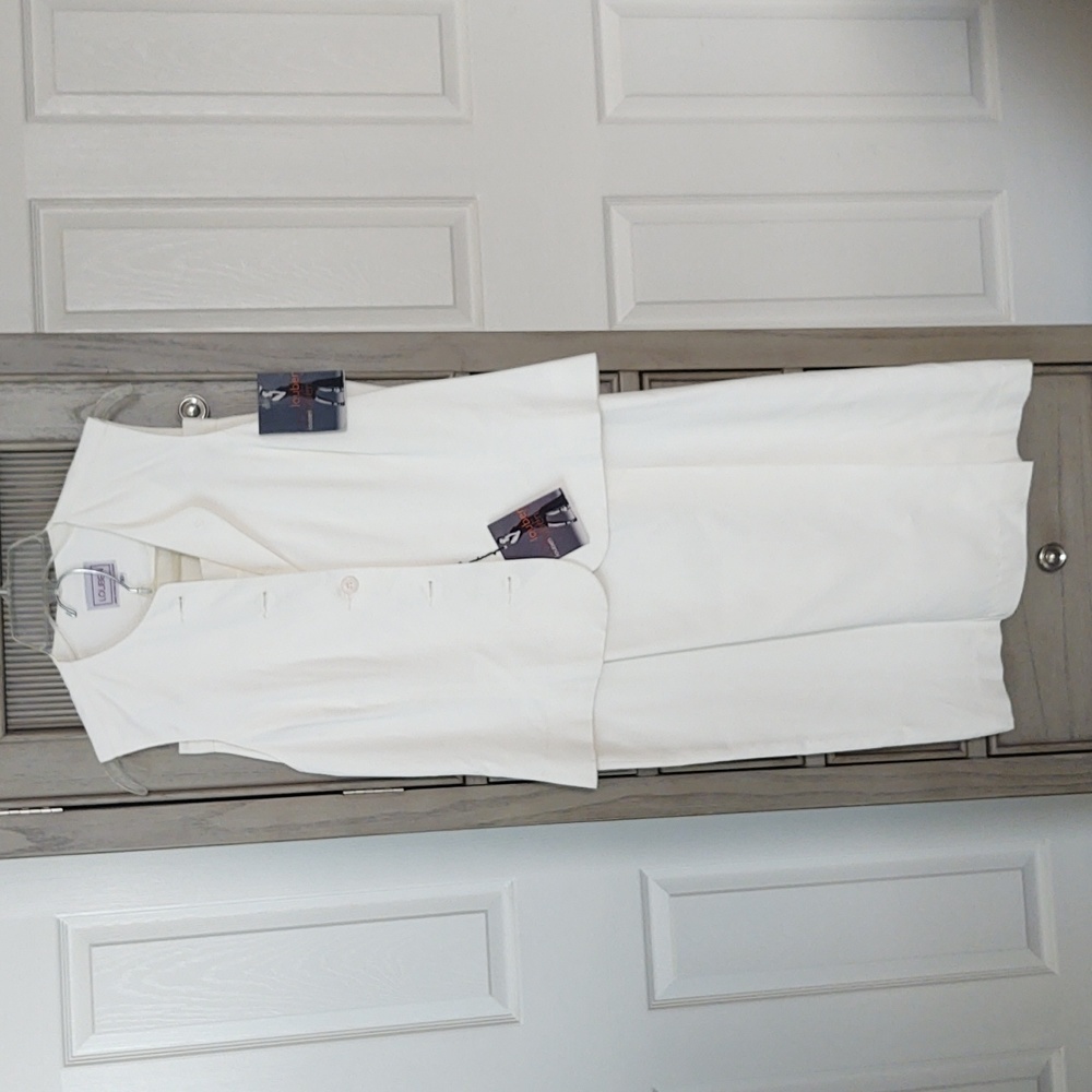 White dressy skirt tank combo